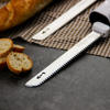 Cordless stainless steel electric bread knife electric knife slicer knives portable cutting knife