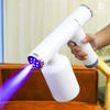 Ultraviolet Blue Ray Wireless Portable Chargeable Disinfection Sprayer Atomizer Nano Spray Gun