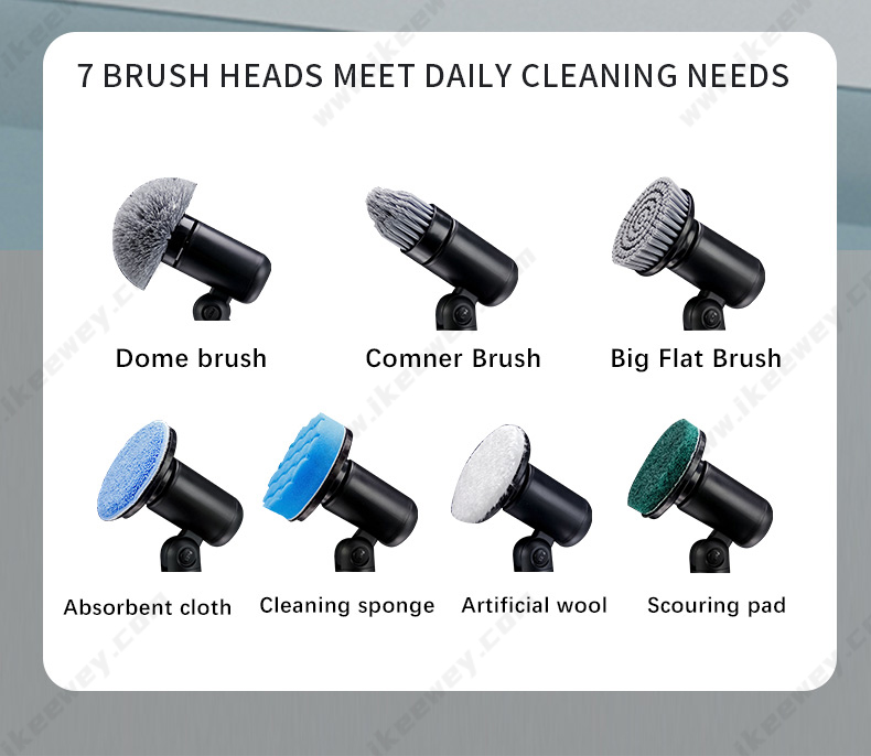 electric spin scrubber